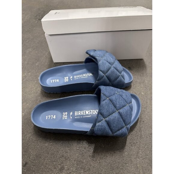 Birkenstock 1774 Sylt Sandals Faded Denim Blue - Picture 6 of 8